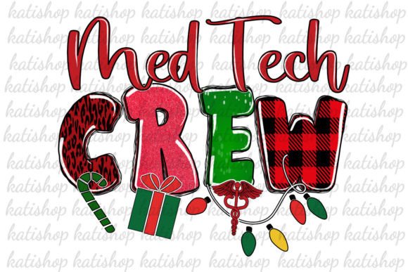 Download Med Tech Crew Christmas Sublimation - Premium Bundle